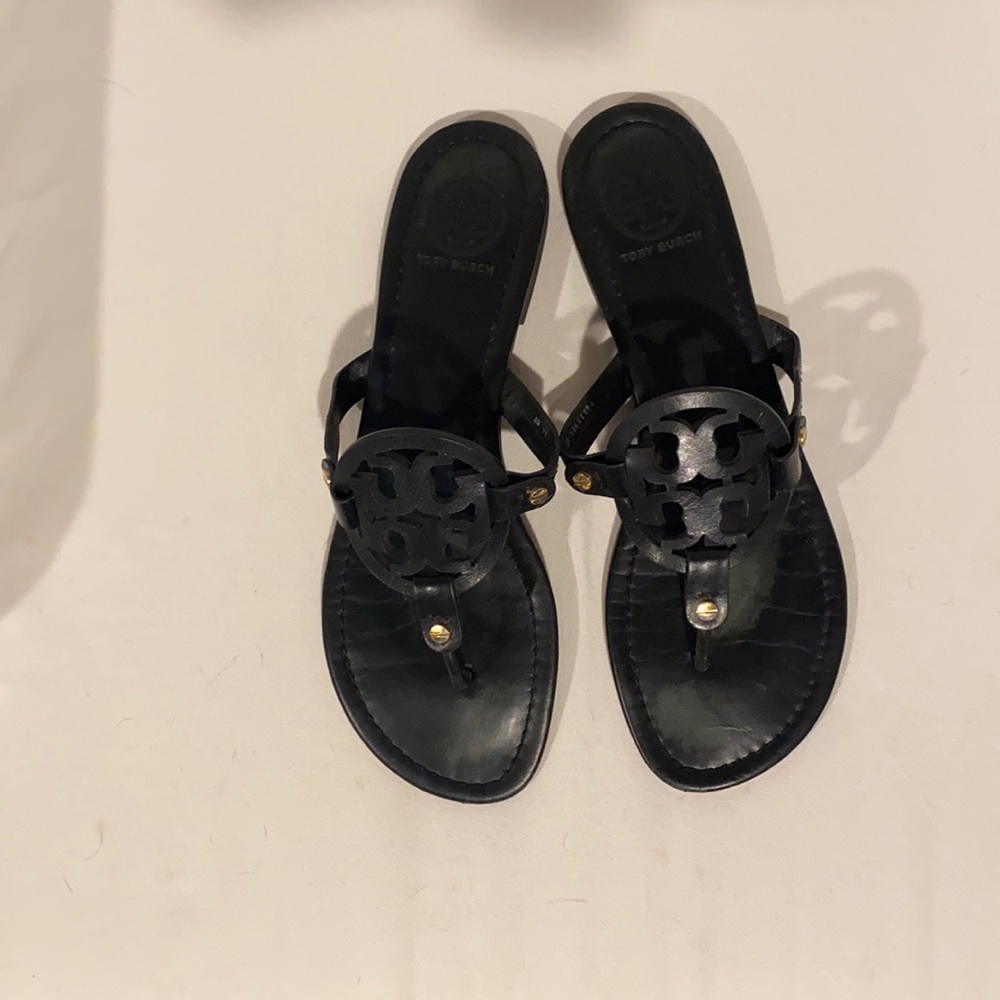 Tory Burch - Miller Sandal 10m - Black Leather